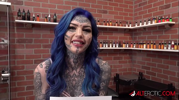 Play MP4 - Amber Luke gets a asshole tattoo and a good fucking