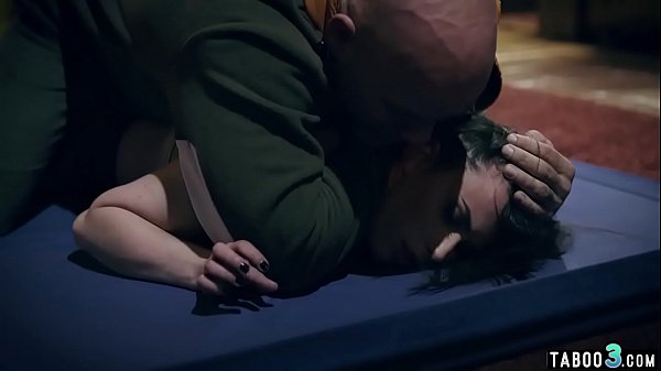 Busty teen fucked by her perverted box trainer 