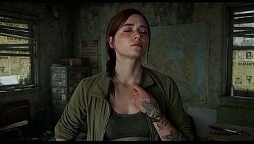 Badass Hot And Sexy Ellie Topless (Last Of Us) (AI Generated)