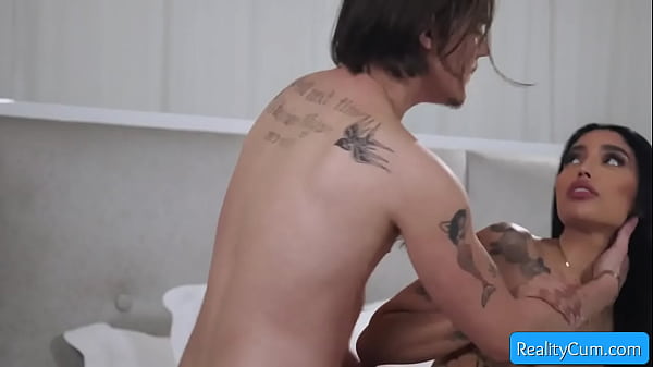 Play MP4 - Sexy and horny brunette teen seduces her step sibling for his huge dick and fuck him good - Vanessa Sky&comma; Tyler Cruise