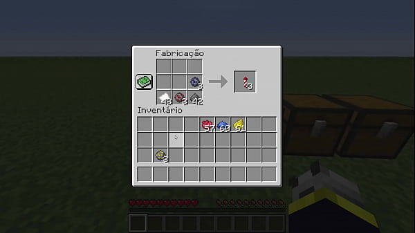 Tutorial de ano novo no minecraft para criar foguetes