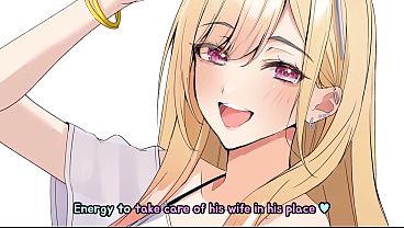 Marin likes to cheat on her husband with you right on his house sono bisque doll ntr cheating