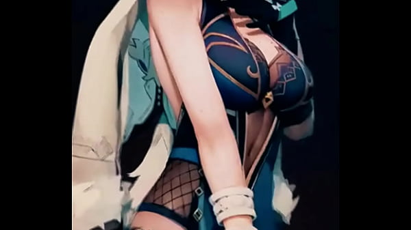 A bold genshin fighter flashes a daring smile her sleek outfit revealing strength and temptation in equal measure is she here to battle&hellip; or to steal your heart link in bio #genshinimpact #animeedit #waifuenergy #shorts #fyp #sweetlifeanimes