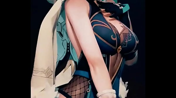 A bold genshin fighter flashes a daring smile her sleek outfit revealing strength and temptation in equal measure is she here to battle&hellip; or to steal your heart link in bio #genshinimpact #animeedit #waifuenergy #shorts #fyp #sweetlifeanimes 