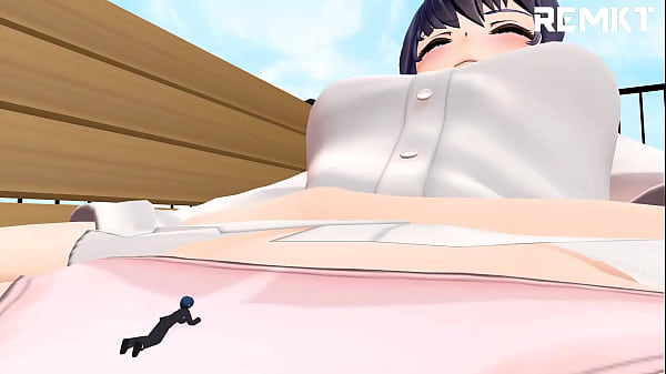 MMD Giantess After SchoolConfession