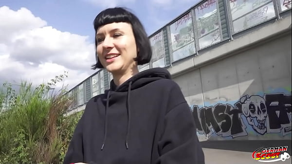 GERMAN_SCOUT Tall Skinny FrenchGirl Delfine Dahlia Pickup and_talk to_Casting_Fuck