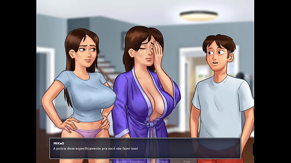 Summertime Saga_ep 11 Máfia Russa x Máfia Italiana no_Jogo Pornô