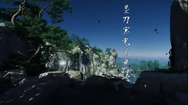 無邊落木刀寒光 