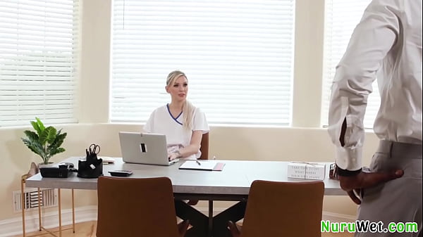 Amazing_busty blonde milf masseuse givessensualnuru massage toher black client KenzieTaylor_Isiah Maxwell