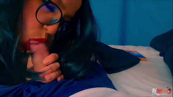 Step mom caught_step son jerking off and helphim cum quick