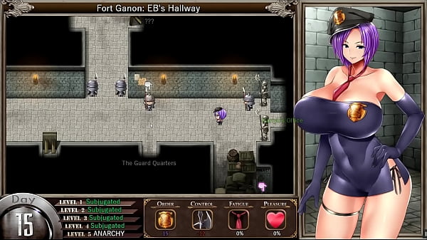 Play MP4 - Karryn's Prison &lbrack;PornPlay Hentai game&rsqb; Ep&period;21 final fight naked against the captain