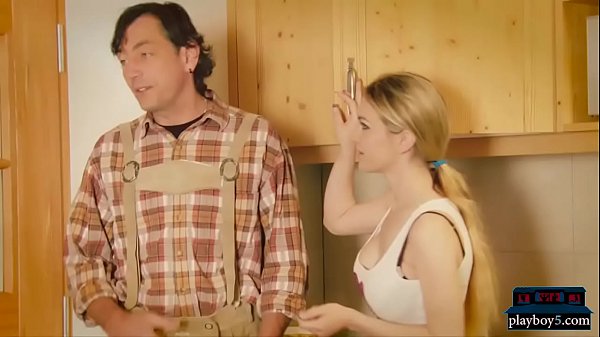 Hilarious voice over on this sex alps video with hot blondes