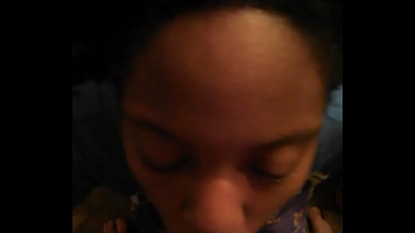 Black girl sucks dick
