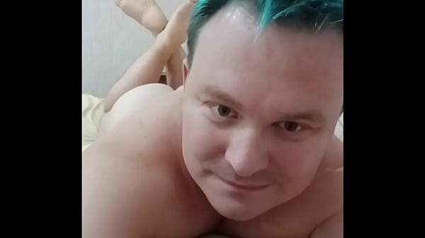 Me with green and blue hair color