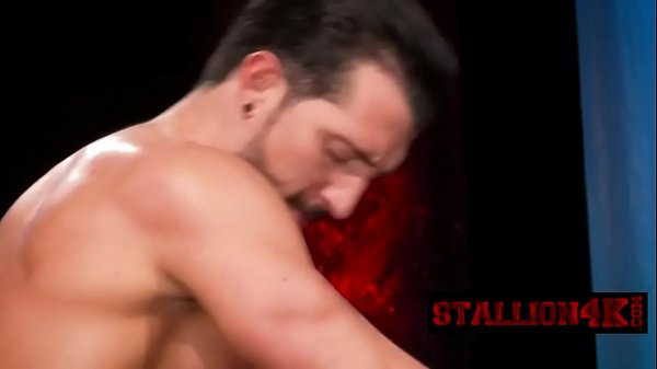 Tattooed dude takes long cock
