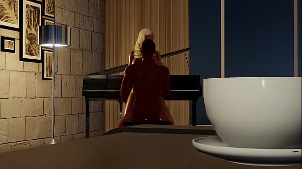 3dx Wifey showing off for her husband (CandyLover) 