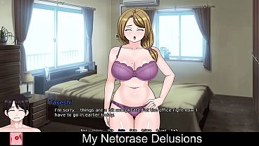My Netorase Delusions (free game itchio) Visual Novel, 2D, Adult, Anime, Erotic, Hentai, milf, netorase, NSFW 