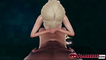 Kurumi Poolside Animated Hentai Babe - Slow Teasing Handjob On Throbbing Cock, Spit-drenched Sloppy Oral Underwater Of Groans, Aggressive Deepthroat Until Creamy Cum Floods Her Throat thumbnail
