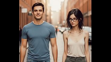 A jovem que nunca havia sido desejada antes