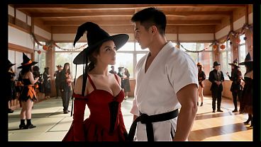Sexy Witch Gets Fucked By A Big-dicked Karate Teacher (ai-generated Video) thumbnail