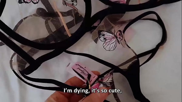 Play MP4 - Trish Collins does a sexy lingerie Try-on - PREVIEW&period;