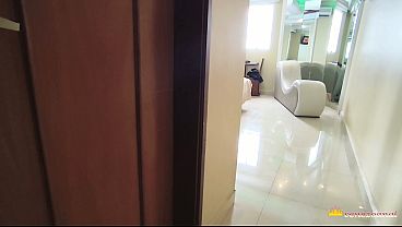 Nonton Blonde Pawg In Leopard Thong Gets Her Big Ass Destroyed Raw In The Hotel Room Until She's Filled thumbnail