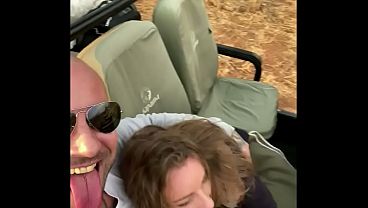 Public Blowjob In Safari-i Suck His Cock,he Cum And I Swallow All His Sperm thumbnail
