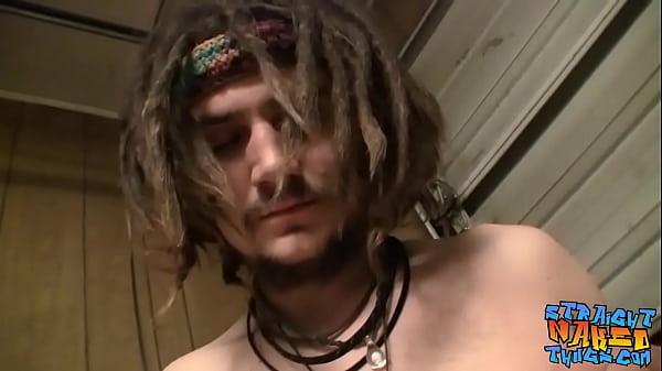 Straight bad boy jerks off and jizzes 