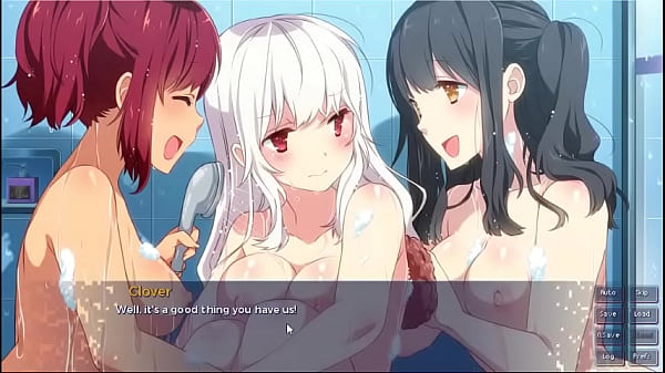 Sakura gamer visual novel episode 20 tans & showers 