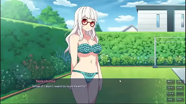 Sakura gamer visual novel episode 20 tans & showers 