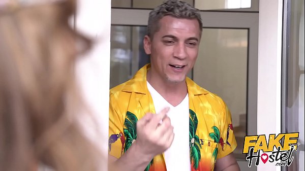 Play MP4 - Fake Hostel Sweaty hot festival girls turn on landlord with their scent