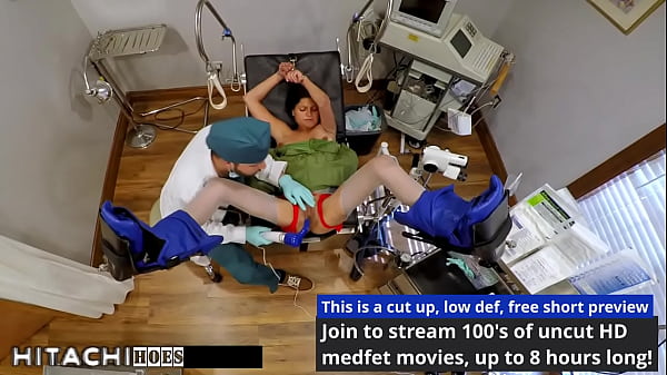 Troubled teen gets mandatory hitachi orgasms from doctor tampa yesenia sparkles 