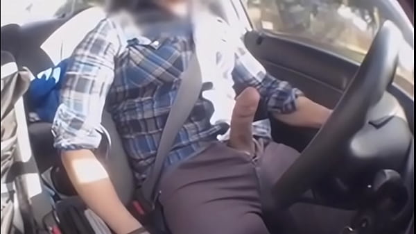 Mature gay cum jerk in car 