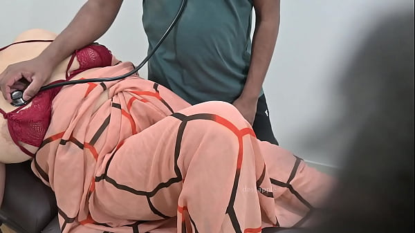 Play MP4 - Indian doctor checking lady patient in clinic