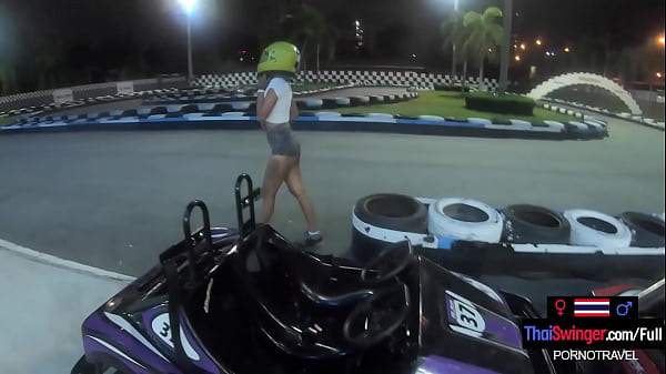 Big ass Asian GF made a homemade pornvideo after_go karting with the BF