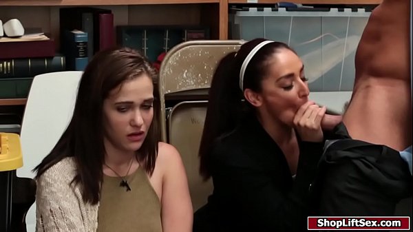 Milf and her by officer for shoplifing 