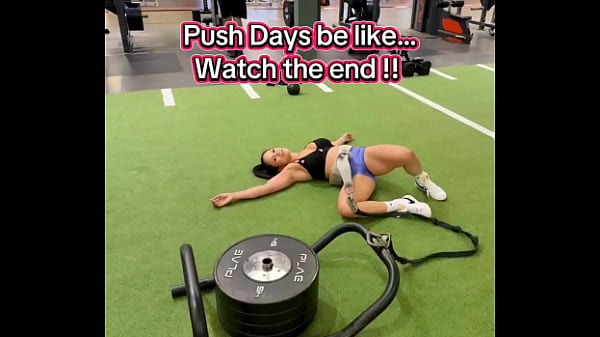 Push days be like watch the end 180lbs sled push efc shoes nikewomen & shorts rmour #gym #fitness #work