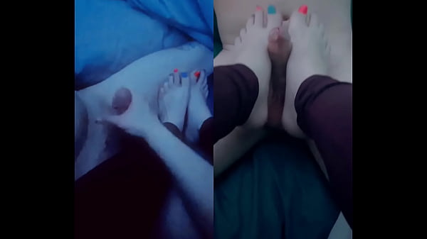 Barefoot Goddess Step_Mother strokes with her_soft hands and tiny feetmulti screen