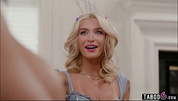 First time visit of his teen gf meeting his open minded nudist stepmom 