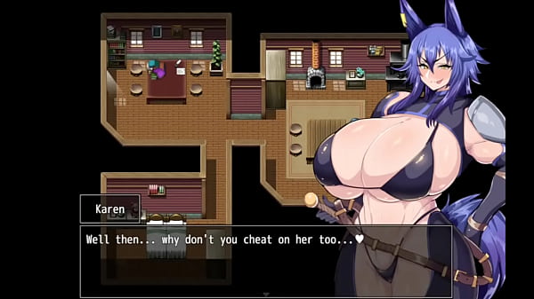 Play MP4 - Aventureira  com tes&atilde;o fode com todos os homens da vila - Horny Adventurer Karen - Parte 4