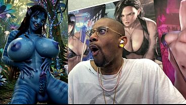 Nonton Thicc Big Breast Transgender Na&rsquo;vi Teasing Her Girl Cock, Transgender Marge Simpson Acting Like A Slut, Futuristic Trans Girl With A Hard Girl Cock, Cutest Trans Demon Ever, Ai Generated thumbnail