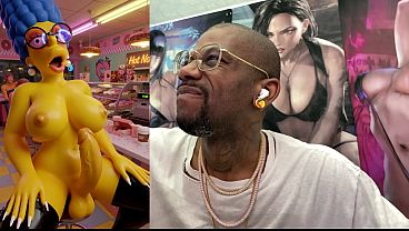 Thicc Big Breast Transgender Na&rsquo_vi Teasing Her Girl Cock, Transgender Marge Simpson Acting Like A Slut, Futuristic Trans Girl With A Hard Girl Cock, Cutest Trans Demon Ever, AI Generated