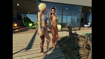 Panther Woman And Anna The Neighbour thumbnail