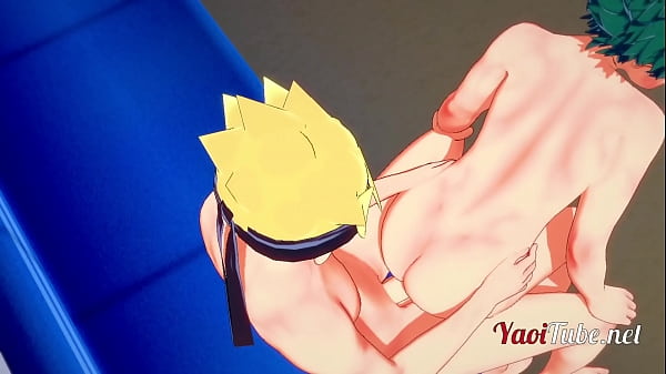 Play MP4 - Boku No Hero Academia Yaoi - Midoriya Izuku &lpar;Deku&rpar; and Uzumaki Having Sex in the underground Blowjob&comma; Bareback Creampie 2-2