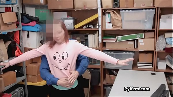 Detained redhead teen faces_hard cock