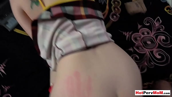 Fucked my_teen stepsis and got caught_by MILF stepmom