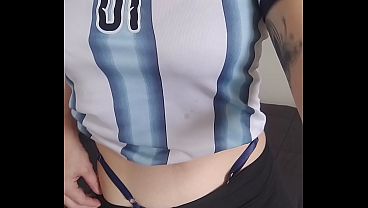 Argentina Con Tanga Azul thumbnail