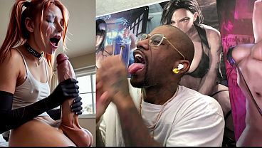 Beautiful Transgenders Cumming On Each Other, Transgender Ginger Self Sucking And Cumming On Her Face, Big Breast Trans Girls Hands Free Cumming, POV Transgender Cumming On Her Leg, AI Generated 