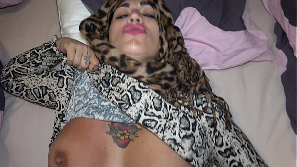 Busty Muslim Stepmom In Hijab Sucks Stepson's Dick & Gets Fucked thumbnail