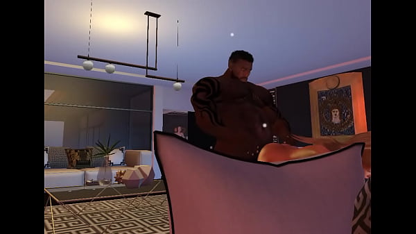 Tasting a big black football player 